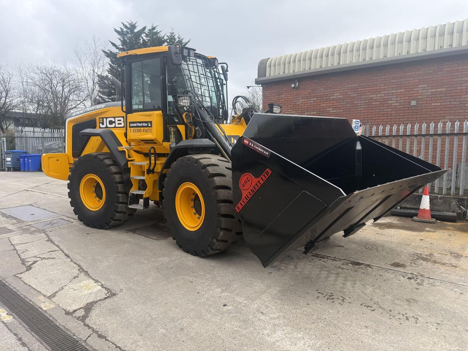 JCB 427  Weighloader Installation